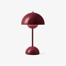 Andtradition Flowerpot VP9 Portable Bordslampa Dark Plum