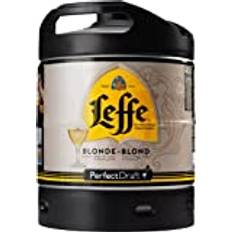 PERFECTDRAFT Leffe Blonde, Abteibier Bier aus Belgien, Perfect Draft Mehrweg Fassbier, 6 L (1er Pack)