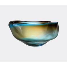 Alexa Lixfeld Decorative Objects - 'Gravity' bowl, blue oasis in Oasis Glass