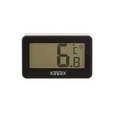 XAVAX Thermometer Digital for Refrigerator Freezer Black