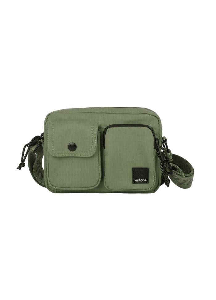 Crossbody bag 'Mini Miles' (olive leaf)