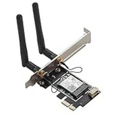 Bolvina BE200 PCIE WiFi 7 Nätverkskort 5G/6G PCI Express 4.0 X1 Trådlös Bluetooth BT5.4 802.11AX Tri-Band 8774Mb för WIN10/11 Reservdelar