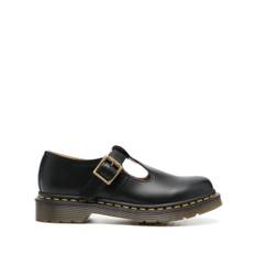 Dr. Martens - Polley Mary Jane läderloafers - dam - kalvskinn/kalvskinn/gummi/Tyg - 4 - Svart