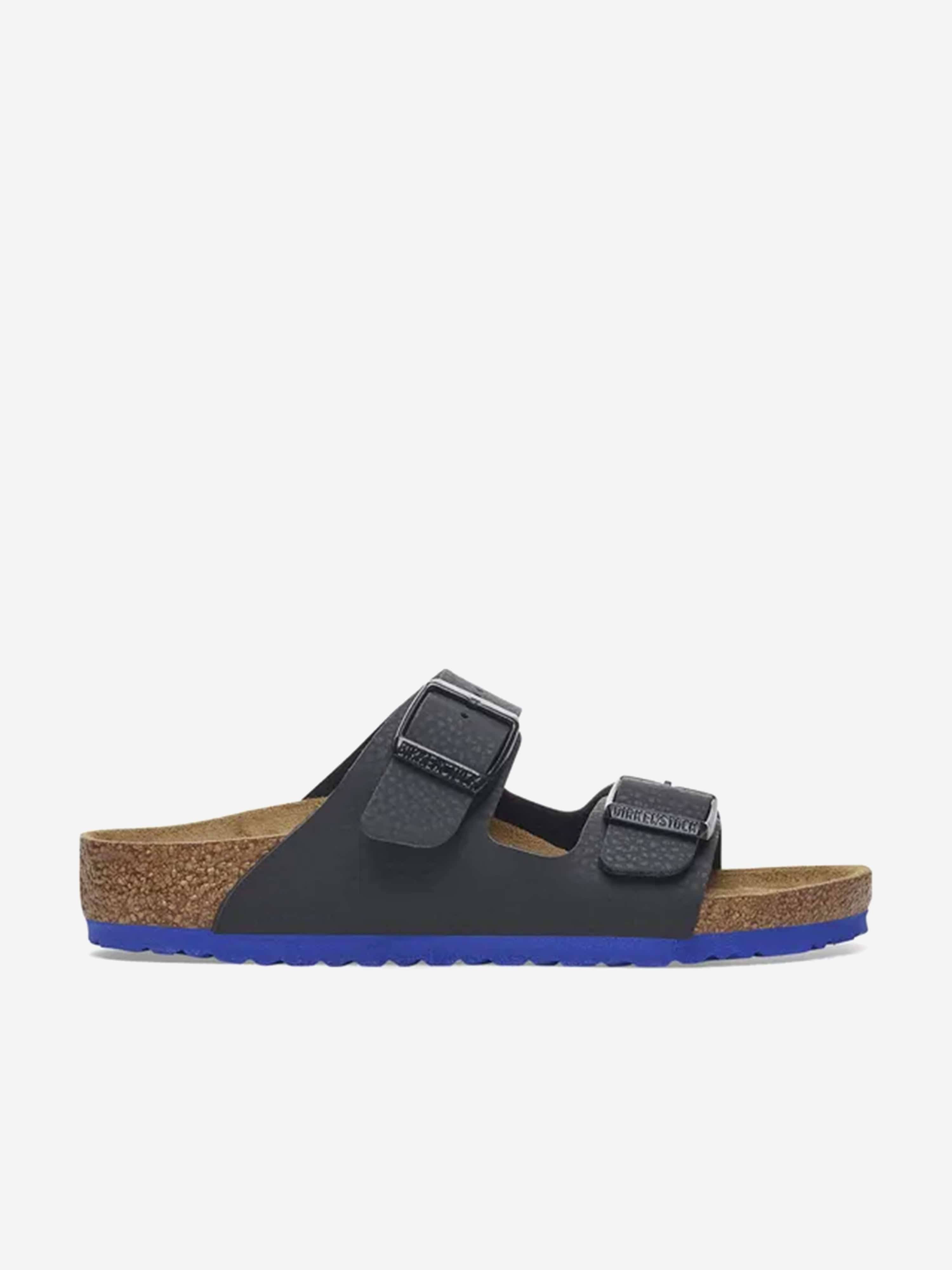 BIRKENSTOCK Boys Arizona BF Sandals in Black - Black / EU 36 UK 3 (EU 36 UK 3)
