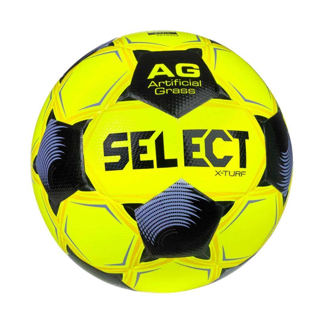Select X-Turf FIFA Basic fodbold str. 5 - gul/sort/lilla