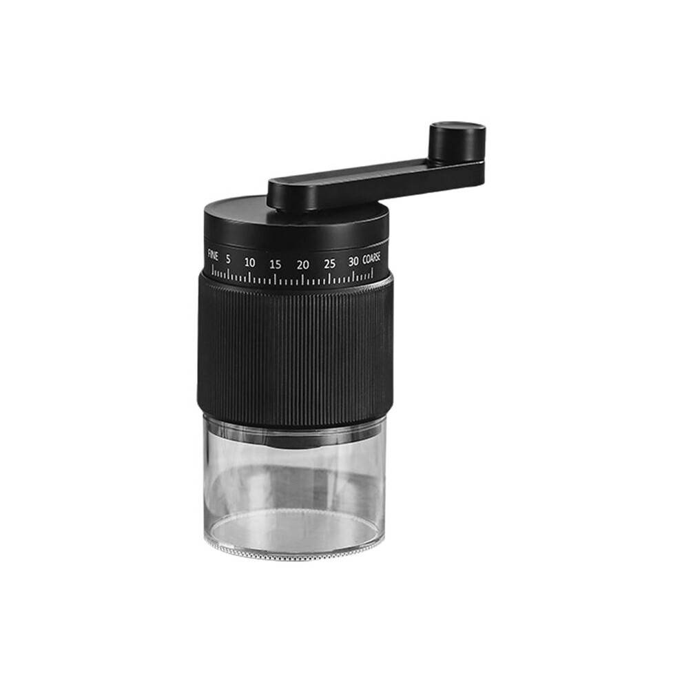Coffee Grinder Small Coffee Grinder Hand-Cranked Coffee Machine with 30 Adjustable Settings for Home Travel Camping B