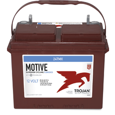 Trojan 24TMX deep cycle batteri - 12V 85Ah / 20h - 70Ah / 5h