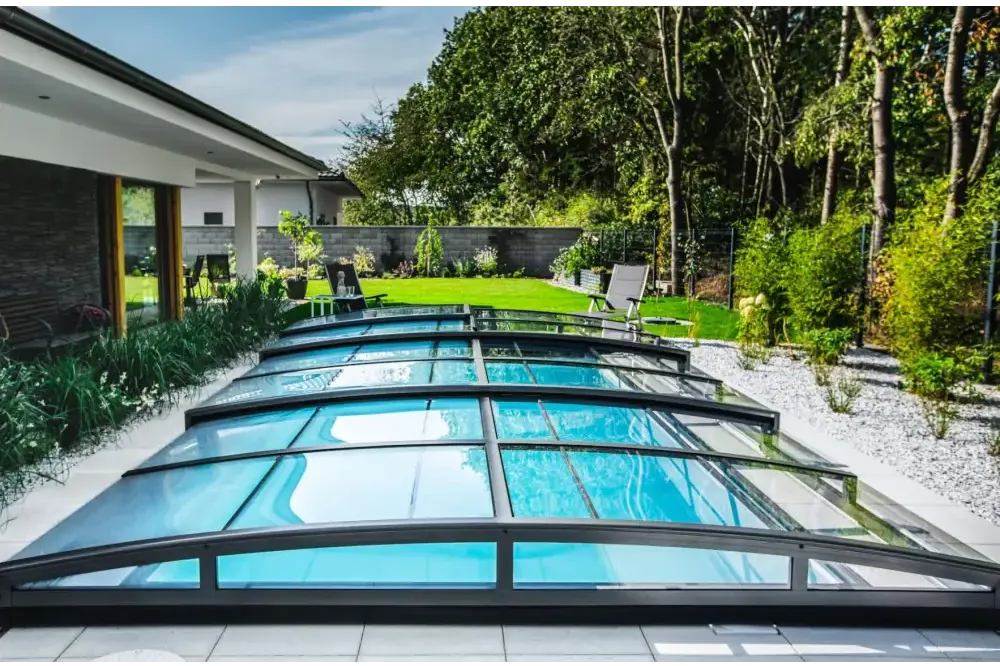 Pooltak Infinity 4×8 Klarplast