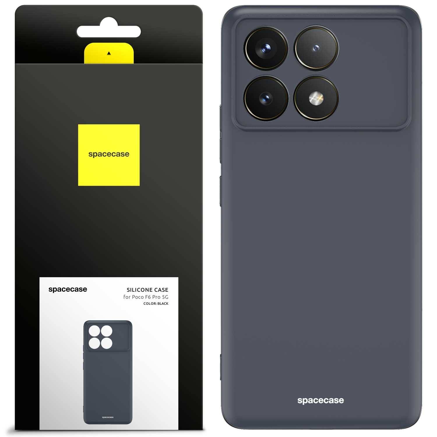 Sc Silicone Case Poco F6 Pro 5G Black