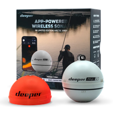 Deeper Smart Sonar CHIRP+ 2.0 Limited Edition Arctic Grey Portabelt Ekolod