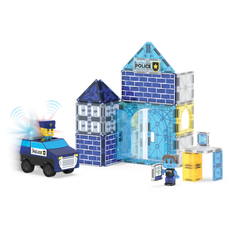 Magna-Tiles | Politistation, 36 stk