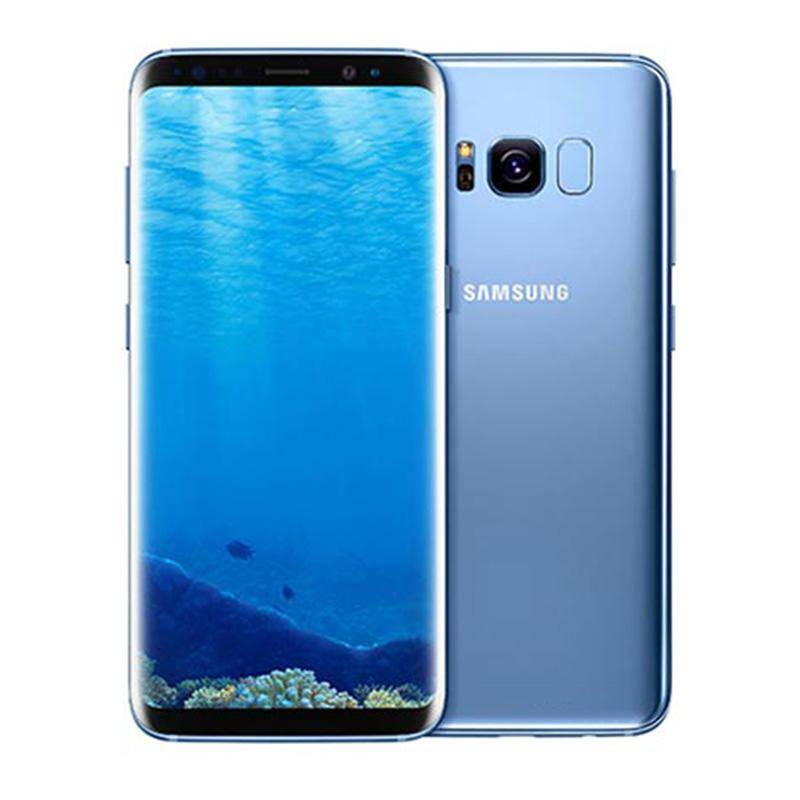 Renoverad Samsung Galaxy S8 G950F G950U 4G RAM 64GB ROM 5,8 12MP 3000mAh mobiltelefon G950F No charger blå