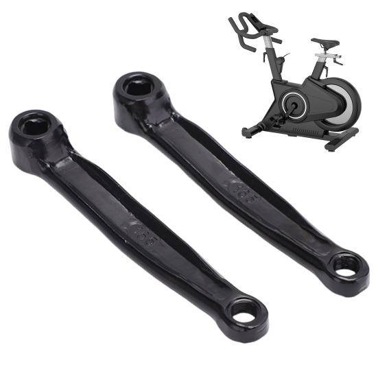 2 st Cykelpedal Vevarmsersättning 165MM Kraftig Aluminiumlegering Universell Elektrisk Vikbar Hybrid Mountain Landsväg Träningscykel Vevarm