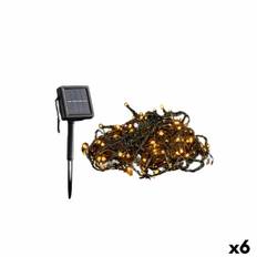 LED guirlande Varmt lys Sol opladning 15 m (6 enheder)