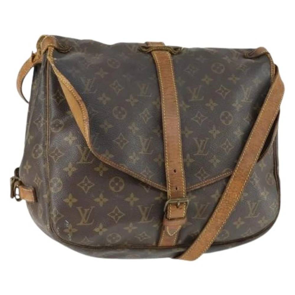 Louis Vuitton Vintage Pre-owned Vintage Cross Body Taske - Vintage - Dame - Brun - ONE SIZE -