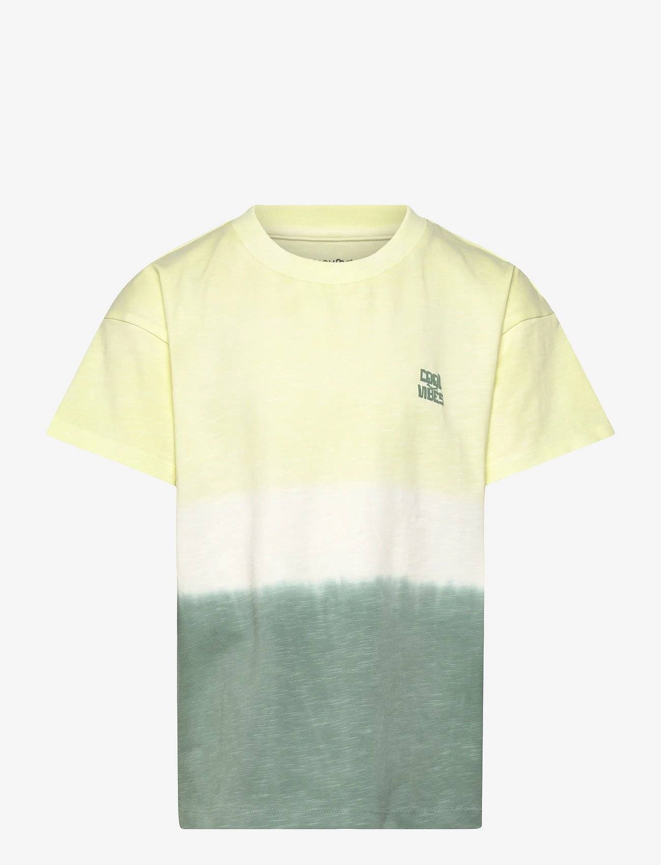 Minymo T-Shirt Ss Aop - Khaki green - 92