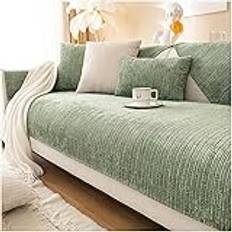 Couch Covers for Sofa, Couch Cover for Sectional, Soft Chenille Sofa Cover 1/2/3/4 Seater, Universal Non-Slip L Shape Couch Cover Furniture Protector for Living Room,05,90 * 180cm