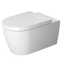 Duravit Me by Starck rimless væghængt toilet m/wondergliss - Hvid mat