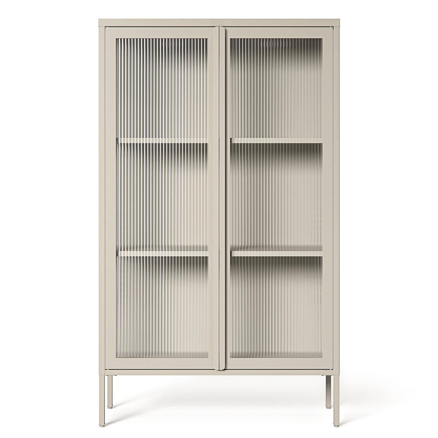 Store Skab 90x150 cm Pebble Grey.