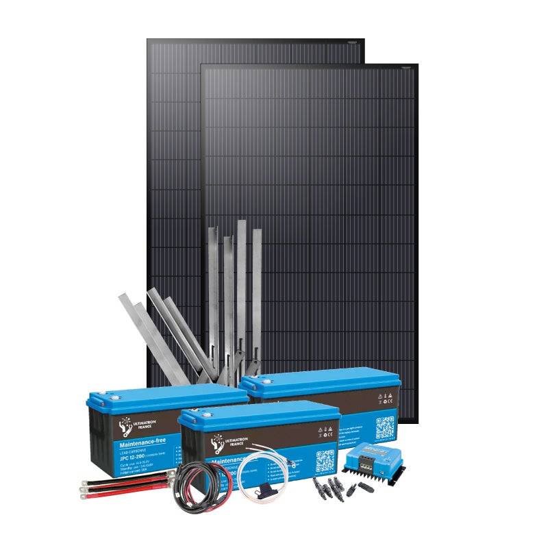 SolcellspaketSunwind Flex600W/600AhBlykol