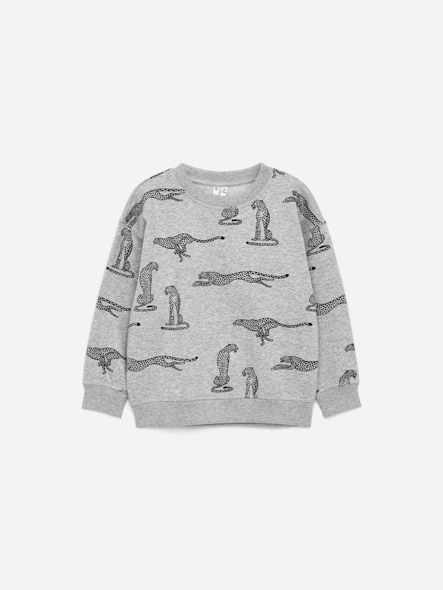 ARKET Relaxed Sweatshirt -Grey, 110/116
