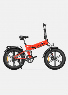 Elcykel Engwe Engine X (Röd)