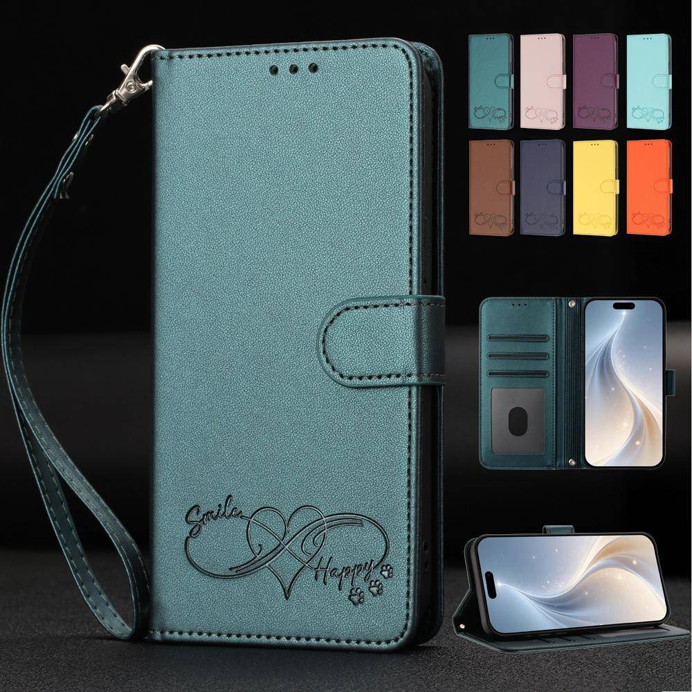 Läderplånbok Fodral med lock För Motorola Moto G86 G56 G15 G75 G55 G35 G85 G34 G45 G24 G84 G14 G54 Power 4G 5G Kortfack Stöd Handledsrem