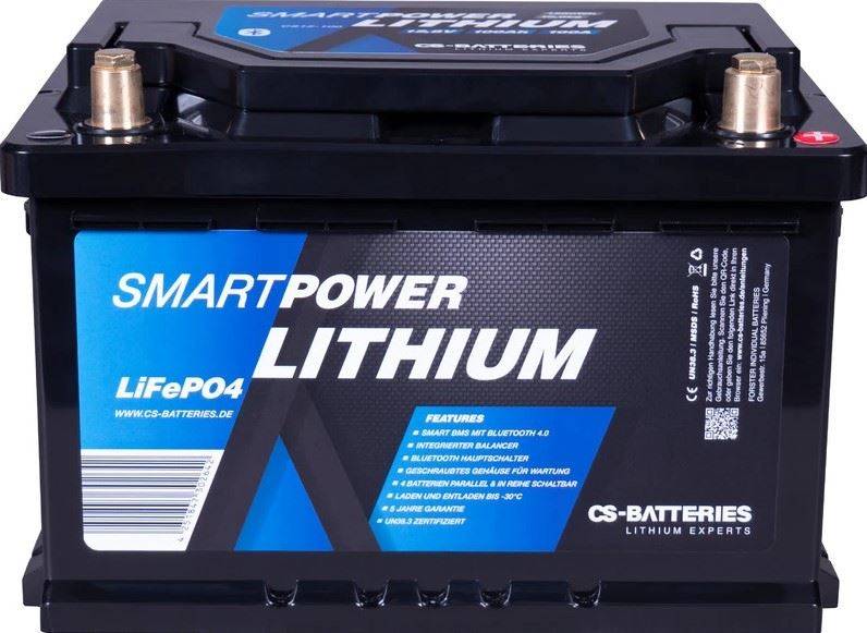 Smart Power Lithium 12V batteri 150Ah.