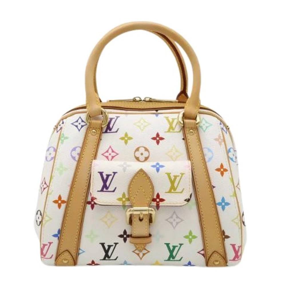 Louis Vuitton Vintage Pre-owned Vintage Plastic Håndtaske - Vintage - Dame - Hvid - ONE SIZE -