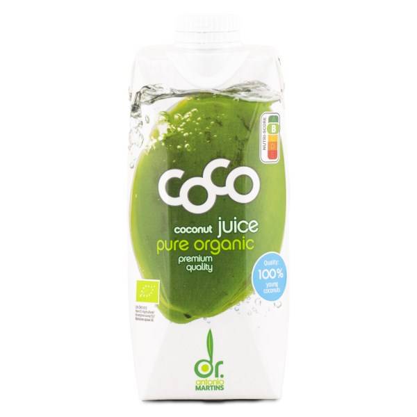 Dr. Antonio Martins Coco Kokosvand Øko, 500 ml