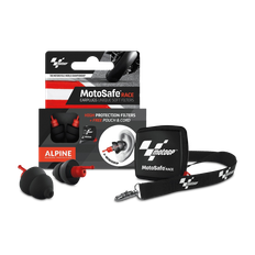 Ørepropper Alpine MotoSafe Race - MotoGP Edition, Sort/Rød