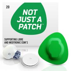 Not Just a Patch Plastre til Freestyle Libre 1 & 2 og Medtronic, 20 stk. (Grøn)