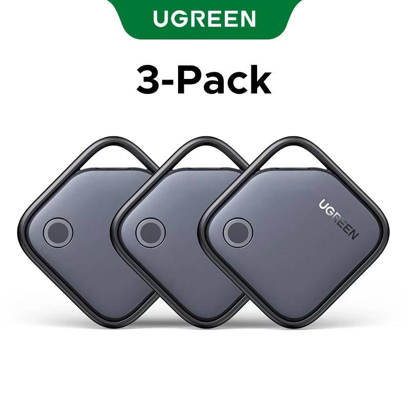 UGREEN SmartTag smart lokaliseringskrok modell CM816 svart FMN-certifierad knappcellsbatteri standby-tid på 24 månader svart