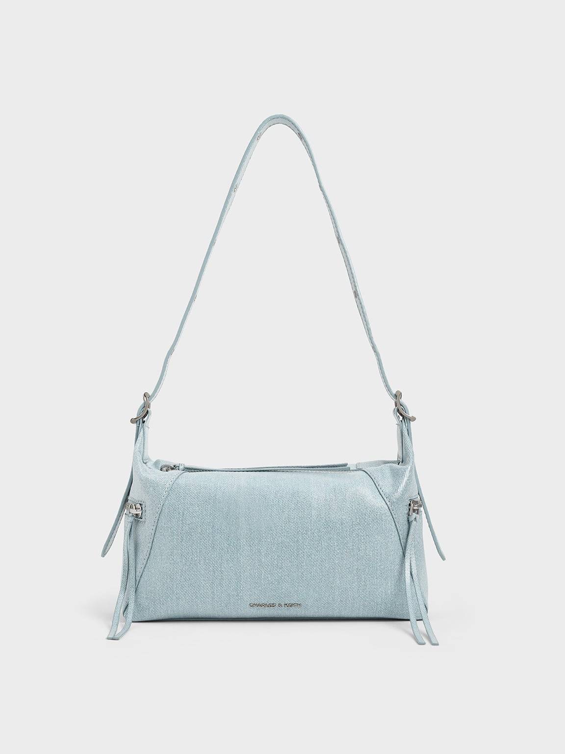 CHARLES & KEITH - Xylia Denim Shoulder Bag