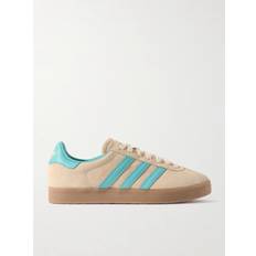 adidas Originals - Gazelle 85 Leather-Trimmed Suede Sneakers - Men - Neutrals - UK 8.5