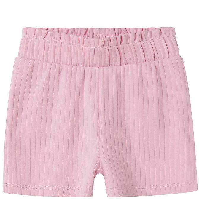 Name It Shorts - Rib - Noos - NmfSurajali - Rosa Frosting - Name It - 1 år (80) - Shorts