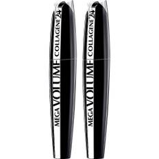 L'Oréal Paris Mega Volume Collagen 24h Mascara Duo Extra Black x 2