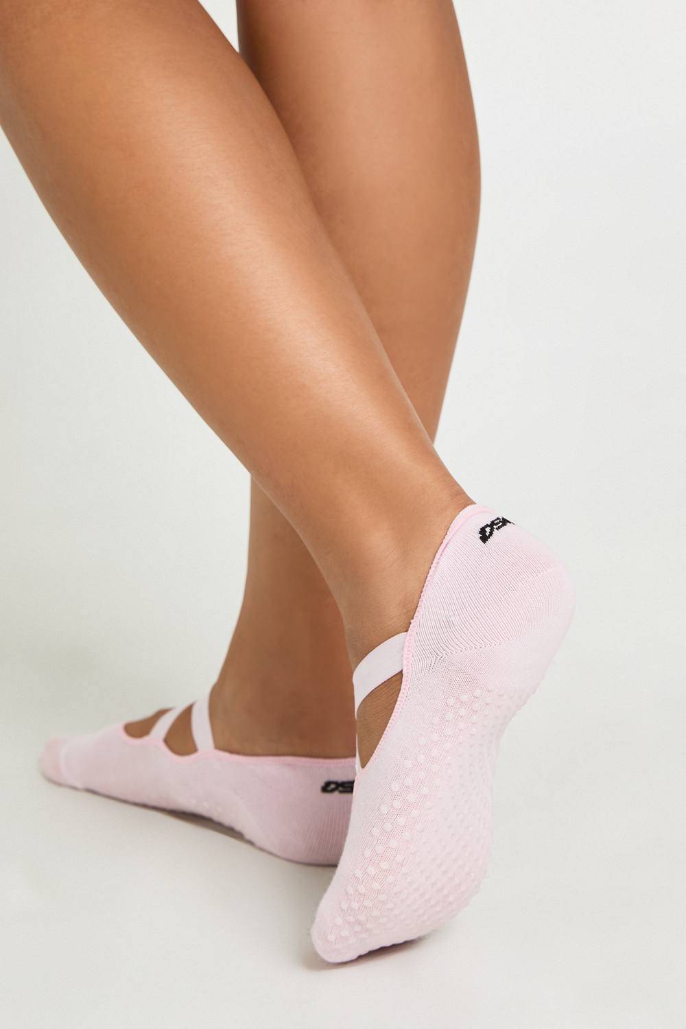 Dam Dsgn Studio Pilates Yoga Gripsockor | Babyrosa - One Size