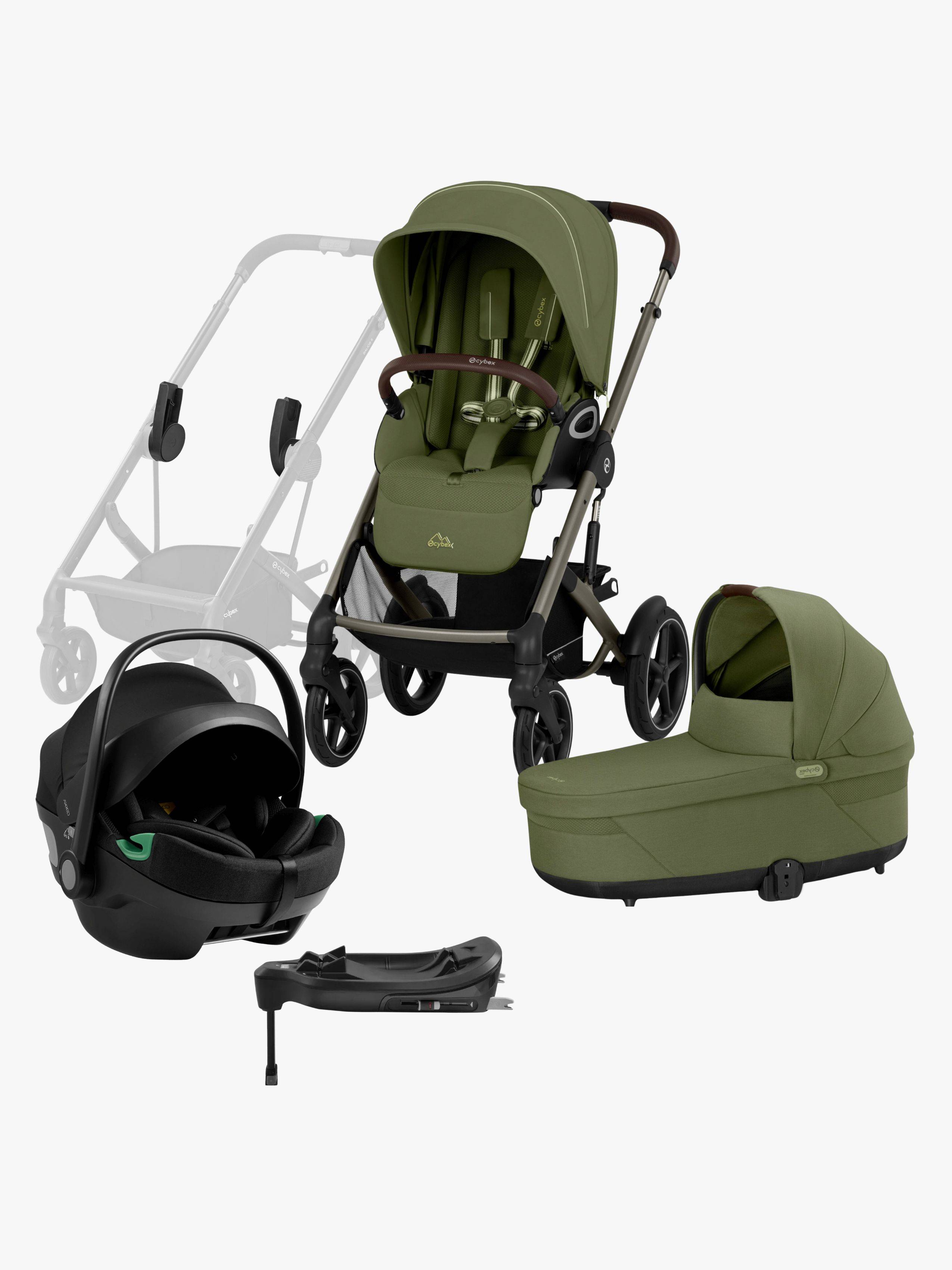 Cybex TALOS S LuxDuovogninkl.Axkid GOKIDAutostol Baby&Base,Moss Green
