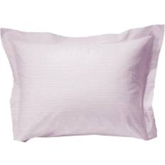 Kuddfodral 70x100 cm - Rosa kuddfodral - Jacquardvävd randig kuddfodral - 100% egyptisk bomullssatin - Turiform - Pink (70x100 cm)