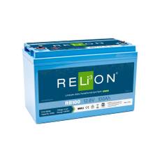12V 100Ah LiFePO4 Litiumbatteri för Marin och Fritid - Relion RB100