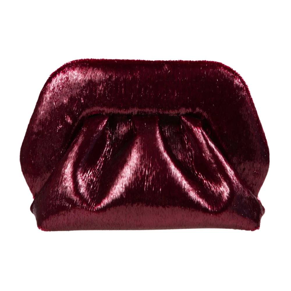 THEMOIRè Bios Small Clutch - Tasker - Dame - Rød - ONE SIZE - Uld