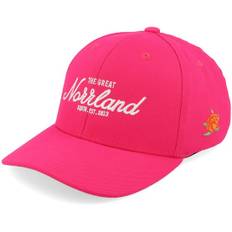 SQRTN - Rosa adjustable Keps - Kids The Great Norrland Hooked Cap Dark Pink Adjustable @ Hatstore