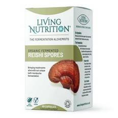 Living Nutrition Reishi Spores – hösnuva, kärl- och leverhälsa 60 kaps