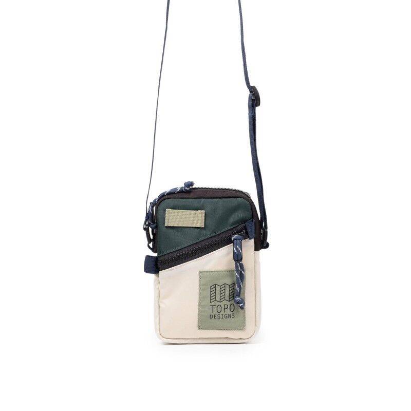Topo Designs Mini Shoulder Bag - Axelväska Forest / Bone White 1 L