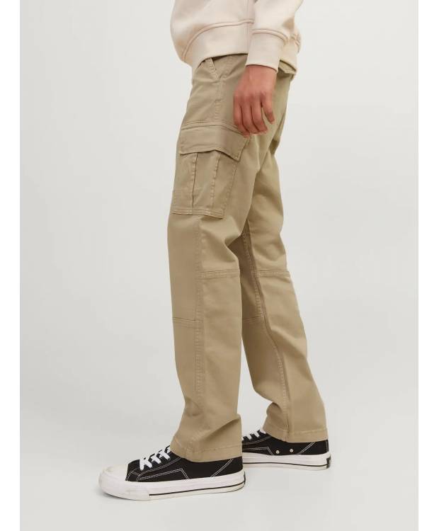 Jack & Jones Junior cargo bukser i crockery til drenge