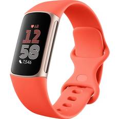 Fitbit Charge 6 aktivitetsarmband (guld/orange)