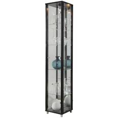 Optima vitrinskåp 172 x 32 cm - Svart