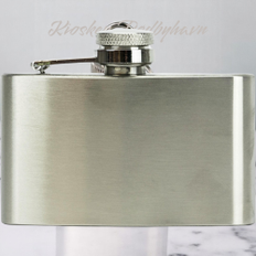 Lommelærke Satineret Rustfrit Stål 90 ml