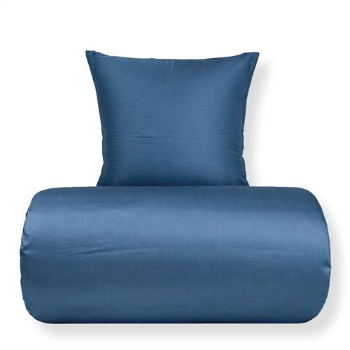 Bambus dobbelt sengetøj 200x220 cm - 100% bambus - Blå.